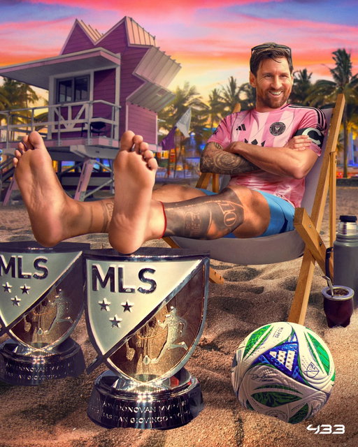 🚨 𝐎𝐅𝐅𝐈𝐂𝐈𝐀𝐋: Lionel Messi wins the 2025 MVP Award again — after a historic season in MLS ⭐🏆

⚽️ 43 goals
🅰️ 26 assists
🏆 MLS Cup

Messi’s stats as an Inter Miami player are unreal 😱

👕 88 games
⚽️ 77 goals
🅰️ 42 assists
🥅 119 G/A
🏆 Leagues Cup
🏆 MLS Supporters’ Shield
🏆 MLS Eastern Conference Cup
🏆 MLS Cup