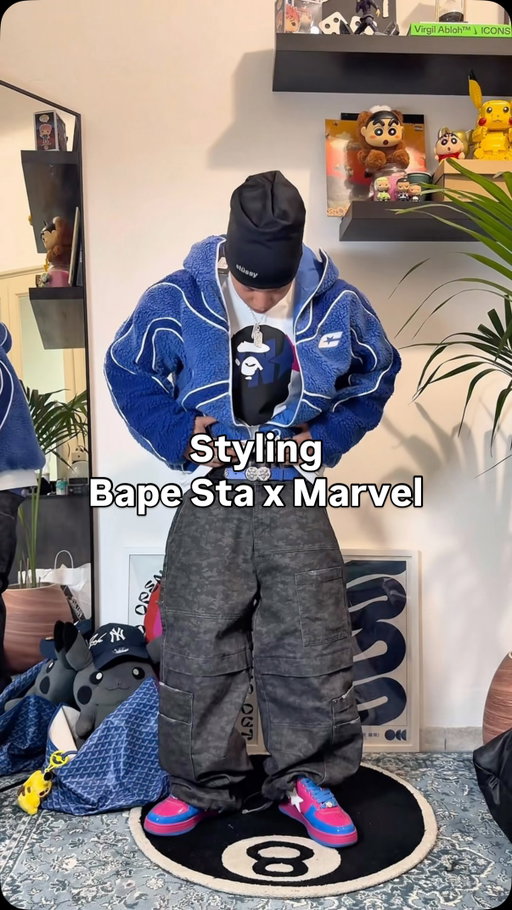 Styling Bape Sta x Marvel
-
-
-
#streetwear #fashion #fashioninspo #fitinspo #outfit #outfitinspo #bape #bapesta #syna #centralcee