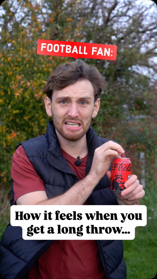 AD | How it feels when you get a long throw @premierleague @cocacolagbi #cocacola #drinkitin