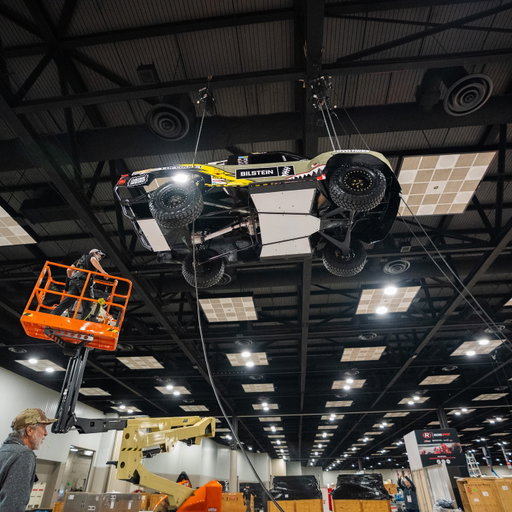PRI setup part 1: complete✅
@ryanbeat51 PRO2 is in its natural habitat, 20 feet in the air! Stay tuned for more from the show! Show days are Thurs-Sat🏁
#BILSTEIN #PRI #prishow #prishow2025