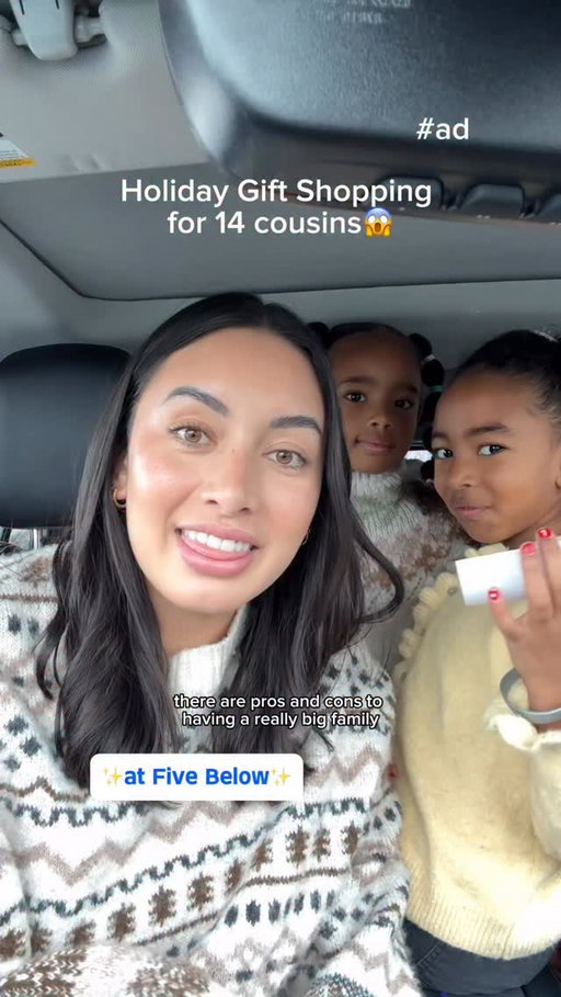 We were so close! @fivebelow really is our go-to! I can’t wait for the girls to give their cousins the gifts they chose. They kept it so thoughtful! #FiveBelowPartner #FiveBelowHoliday #ad #christmasshopping