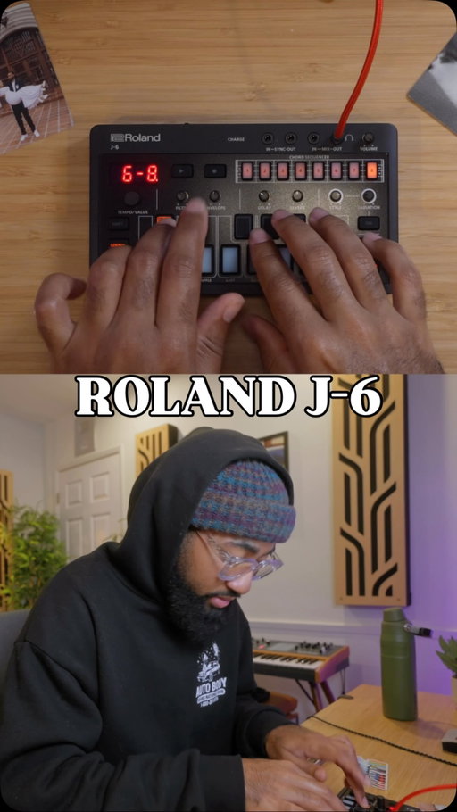 Been testing every chord synth. This $189 Roland might be the most underrated one yet. Full vid on YouTube 🔗

#beatmaker #roland #producerlife