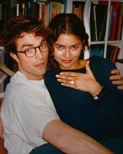 Zendaya and Robert Pattinson playing an engaged couple in an upcoming @a24 comedy-drama?! WE HAVE NEVER BEEN MORE BACK!!!! 

Today we got our first official look at Kristoffer Borgli's 'The Drama,' which follows a happily engaged couple whose relationship is tested when one's unexpected truth shakes up their wedding week. So, lovers, make sure you clear your calendars on April 3, because we should all know what we are doing now!

Photos: A24