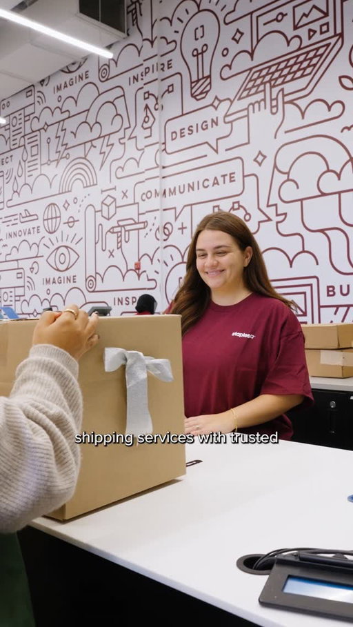 Shipping gifts this holiday season? 🎁✨⁣
⁣
Staples Canada makes it easy with reliable shipping services, including international options, powered by trusted partners like FedEx, Purolator, and DHL.⁣
⁣
Stop by your local Staples to pack and ship everything in one convenient stop.⁣
⁣
#StaplesCanada #WorkLearnGrow #ThatWasEasy #HolidayShipping #ShipWithStaples #StaplesServices
