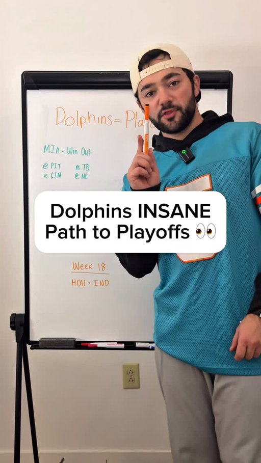 The Miami Dolphins CAN STILL Make the NFL Playoffs 🤯🤯🤯 #nfl #football #miamidolphins #dolphins #miami