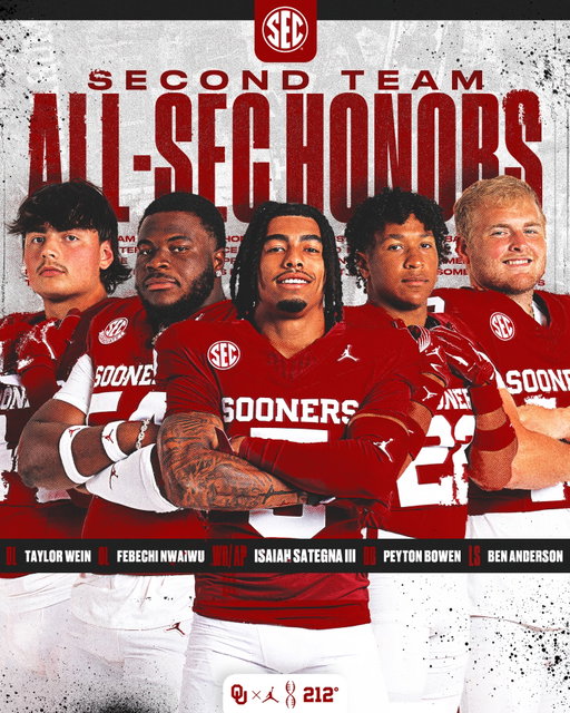 All-SEC Second Team 🏆