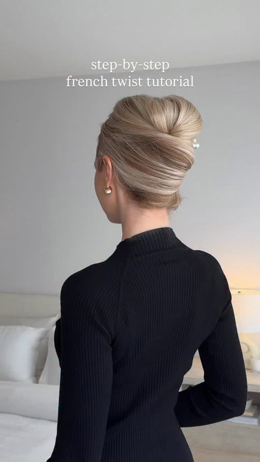 here it is! step-by-step French twist tutorial!♥️

#frenchtwist #hairtutorial #easyhairstyles #longhairstyles