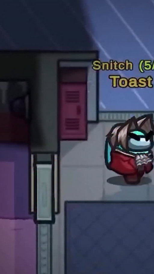when snitches DONT get stitches... #disguisedtoast #amongus