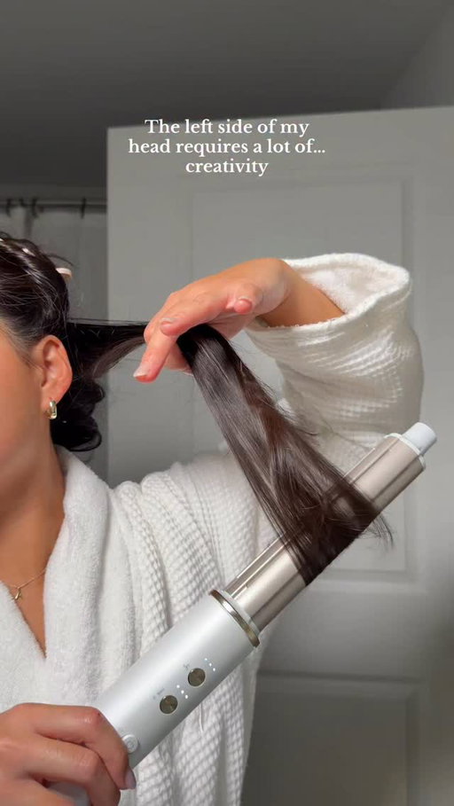 Sometimes using my left hand requires way too much brain power #hair #hairinspiration #hairinspo #hairofinstagram #hairtips #hairvideo #hairoftheday #hairideas #hairtutorial #hairhack