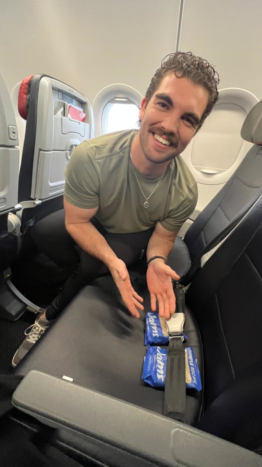 PB&J has TSA Precheck @getjams 

#colejernstedt #explorepage #viral #reelsinstagram #reels #explore #thejerney #jointhejerney #forthecoleture
 #KTSE #keepthatsameenergy #thecoleition