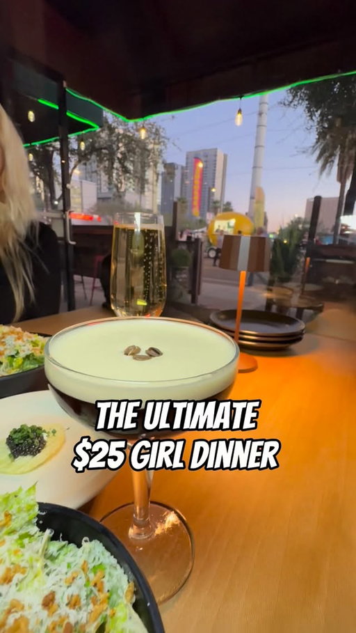 $25 GIRL DINNER 😍😍 Get your besties together only on Tuesdays & Wednesdays, from 5pm-10pm for a great deal and even better time. 🍽️ Girl dinner includes..
🍸 Martini or Champagne 
🐟 Caviar Bump
🥗 Caesar Salad
🍝 Vodka Pasta 
If you like to sample dishes, keep it light or don’t have the biggest appetite you can literally have a drink and the perfect size meal for the literal price of 1 drink. It’s the best deal in town right now, so you’re going to want to walk-in or make a reservation at Industry Standard in Downtown Phoenix ASAP! 😍⏰ (hosted) My mom, sis and I loved it so go check it out! 🏙️ 
Address: 128 E Roosevelt St, Phoenix, AZ 85004
•
#phoenixarizona #phoenixfoodie #girldinner #arizonainfluencer #thingstodoinaz