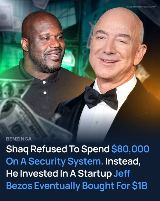 Shaquille O’Neal says one of his smartest investments started with refusing to overspend on home security. Despite his wealth, Shaq thought an eighty thousand dollar quote for a professional system was unnecessary and looked for a better option.

Instead, he bought a Ring camera from Best Buy and installed it himself. While traveling in China, he realized he could speak to someone standing at his front door in Atlanta through the app. That moment convinced him the product was something most people had not yet discovered.

Shaq decided to track down Ring’s founders at a tech conference. He approached them with a direct pitch, saying he wanted to invest in the company and help promote the product. The founders agreed and brought him in as an early investor.

A few years later, Amazon acquired Ring for one billion dollars under Jeff Bezos. Shaq has never disclosed how much he made from the deal, but he confirmed he invested early and benefited from the sale.

He later explained that Ring aligned with his investment philosophy. Shaq prefers backing products that are affordable, practical, and genuinely useful for everyday people, rather than luxury items designed only for the wealthy.

That mindset has guided several of his best investments. In 1999, Shaq invested two hundred fifty thousand dollars in Google after being introduced to the company by venture capitalist Ron Conway. He admitted he largely forgot about the investment until it became enormous.

Shaq also invested early in Lyft, Vitaminwater, and other consumer focused brands. His approach blends curiosity, personal use, and a focus on value, showing how practical decisions can turn into life changing opportunities.

Unlock our premium newsletters for free - just DM or comment the word “news.”