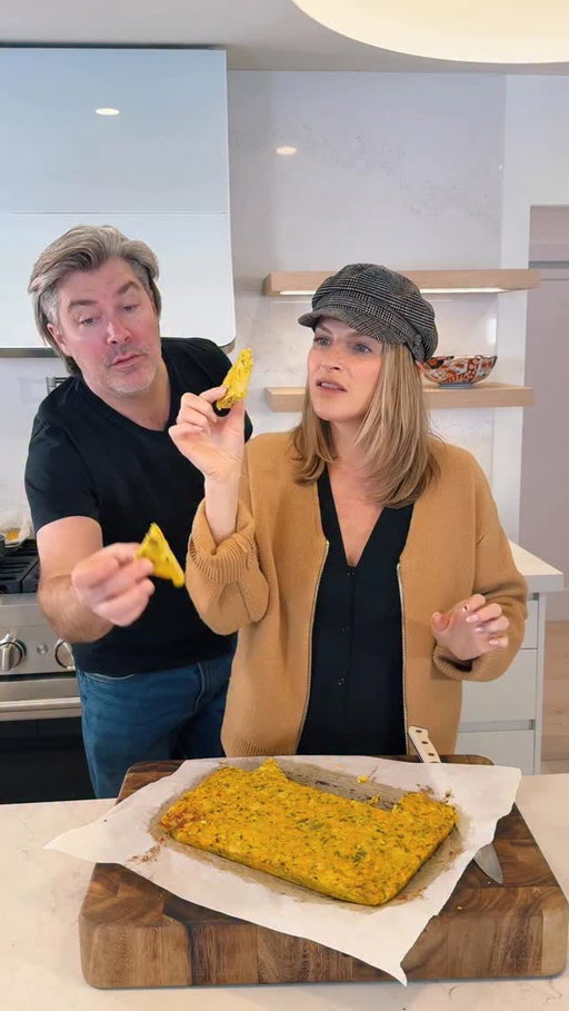 You’re going to want to add Omee’s Artichoke Squares to your holiday appetizer spread!

Serves: 12-16
Prep time: 10 minutes 
Bake time: 17 minutes 

Ingredients:
1 32-ounce jar marinated artichokes, drained and chopped 
1 medium onion, finally chopped
3 cloves of garlic, sliced 
1 tablespoon @TerraDelyssa Extra-Virgin Olive Oil
12 eggs beaten 
1 cup breadcrumbs 
1/2 tablespoon kosher salt 
1/2 teaspoon black pepper 
1 teaspoon oregano 
1/2 teaspoon @Tabasco sauce 
6 cups cheddar cheese, grated 
4 tablespoons fresh parsley 

Method: 
1. In a medium saucepan, over medium heat, sauté onion and garlic in olive oil until softened. 
2. Add oregano and let cool in a separate bowl. 
3. Combine eggs, artichoke, breadcrumbs, salt, pepper, oregano, and Tabasco.
4. Add in the cheese and parsley. Then add in the onion and mix. 
5. Pour into a greased baking dish.
6. Bake at 350F for about 17-22 minutes and serve or keep in the refrigerator for up to 2 weeks. These freeze well also.
7. Bust out and reheat when guests arrive.
.
.
.
#artichokesquares #holidayapps #holidayappetizers #holidaybites #holidayrecipe #recipes #appetizers #appideas