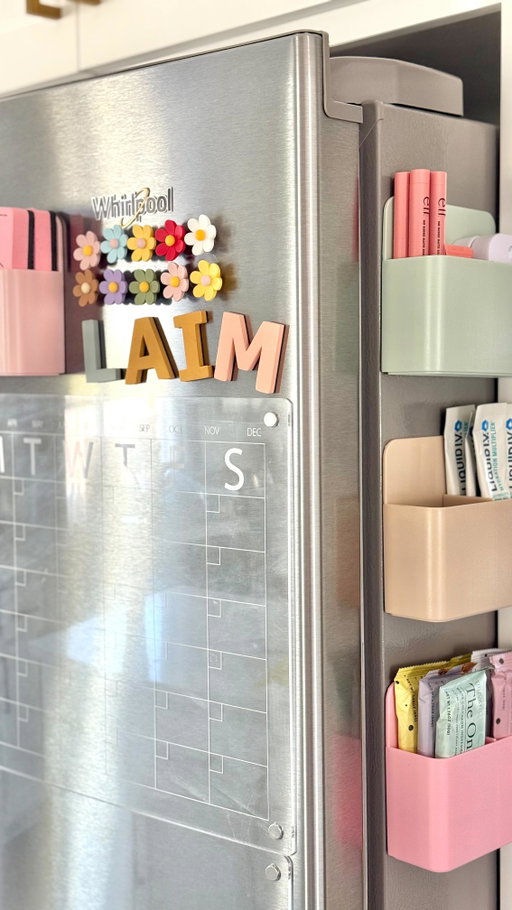 The fridge glow-up you didn’t know you needed 😍

Using this space as a go-to essentials area feels like a cheat code 🤯 Everything you need to head out the door quickly is right on the fridge. No more hunting for snacks or last-minute reminders!

✅ Calendar
✅ Clear whiteboard for notes
✅ Cute magnets to hold that permission slip you need to sign
✅ Little containers for grab-and-go essentials

This set up is a TOTAL morning routine game changer 🙌 Send this to a busy mom!

🛍️ Comment “FRIDGE” to shop or check the “Fridge Essentials” folder on our Amazon storefront!

#everythingenvy #founditonamazon #fridgeorganization home essentials, organization tips, morning routine hacks, family organization, kitchen organization, toddler proof home, fridge accessories, back to school hack