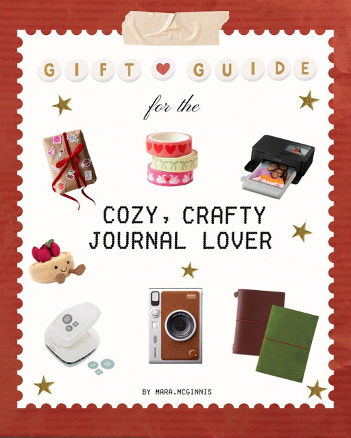 A gift guide for the cozy, crafty journal lover in your life! 🎨💘 most things are 🔗 in my bio through ShopMy :) 

I know we’re already into the 2nd week of December butttt just in case you still need some ideas 🫶🏼

@fujifilm_instax_northamerica @canonusa @polaroid @urbanoutfitters @hatchforsleep @bose @jellycat @cocowyocoloring @randomhousekids @campsnapcamera  @epsonamerica @travelers_company 

#journalsupplies #journalinspiration #journalcommunity #giftguide #giftideas #giftideasforher
