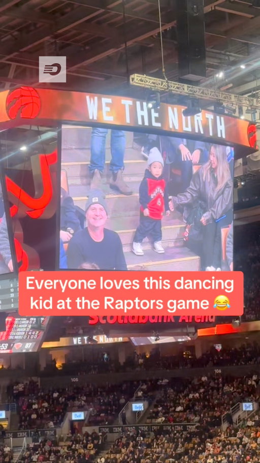 The star of the show 🤩😂🕺 

#raptors #nba #toronto