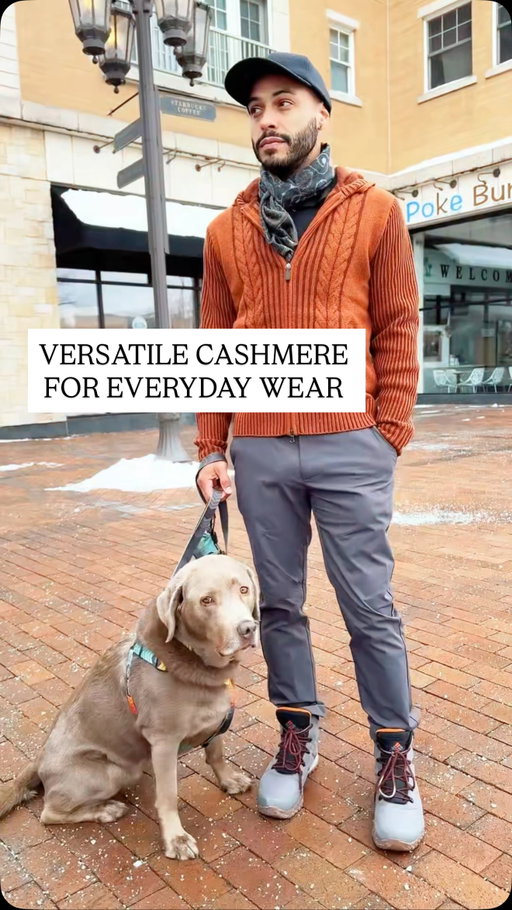 Walking the dog in the dead of winter just got a serious glow-up.

Avant for Men’s cashmere sweat sweaters turn frosty mornings into runway moments. Cozy meets classy, and suddenly you’re the best-dressed guy on the sidewalk — pup included. 

Top it off with the insulated locally designed wool hat he’s wearing from @vandre_brand and you’ve got a cold-weather combo that means business. The matching cashmere scarf is also available — a perfect stocking stuffer for any guy or girl who loves staying warm without sacrificing style.

Cashmere makes a gift that sticks around, stays timeless, and never slips out of fashion. Wrap someone you love (or yourself, we support self-gifting) in something built to last.

Swing by and explore our full collection, including the standout of the season: a burnt-orange zip-up ready to elevate any look. 

#downtownhighlandparkil #chicagomensfashion #cashmerezip