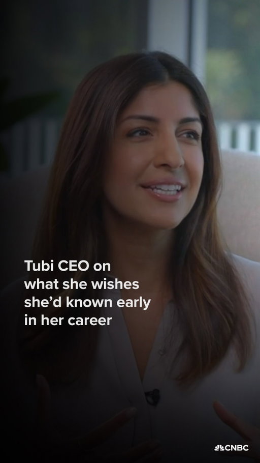 Tubi CEO Anjali Sud says, “Everyone's got imposter syndrome so bet on yourself” during an episode of CNBC Changemakers and Power Players with Julia Boorstin.

Listen to the full podcast at the link in bio.