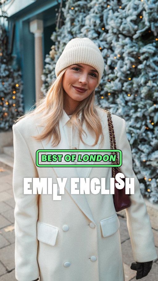 @emthenutritionist is back for a Festive edition, looking like the snow queen within her empire ❄️ Part 1 (part 2 coming soon) Best of #London Ep.229 🎄✨