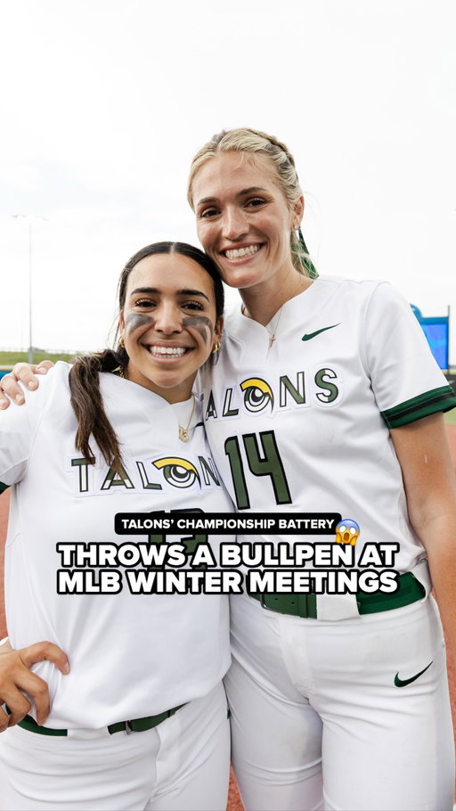 all eyes were on Montana and Sharlize as they threw a pen last night in the media workroom at @mlb Winter Meetings 👀