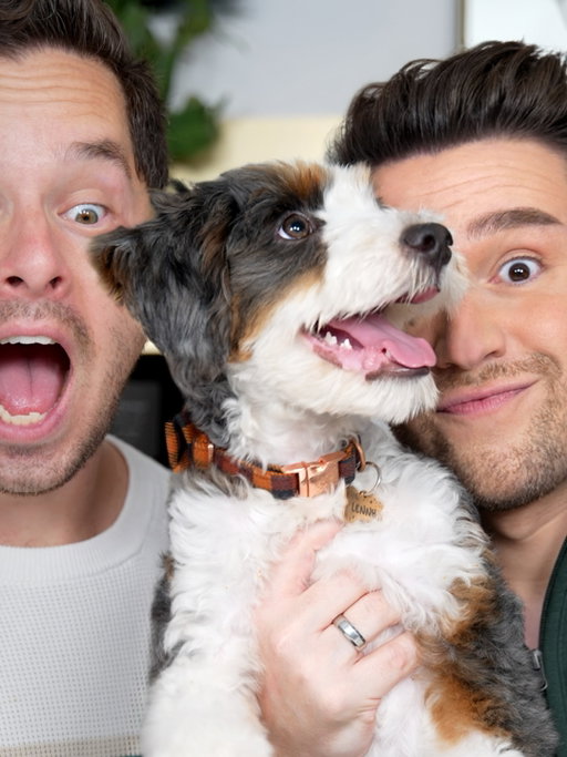 Introducing Linguini Leonard Coleman… but friends call him @alittlelenny 🐶 We rescued this goofy baby boy 4 months ago and we’re absolutely overjoyed… and exhausted. He takes after his father’s as he loves peanut butter, cheese, and often forgets to drink water. 🤎💙🍝🐾 Welcome home Lenny!