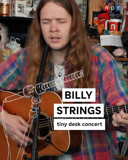 #tinydesk • @billystrings is a humble musician and a sorcerer of his craft, wielding a guitar as if it’s a part of him✨️⁠
⁠
▶️ Tap the link in our bio to watch Billy Strings' full performance, premiering only on npr.org/tinydesk or @nprmusic's YouTube.⁠