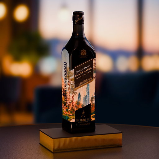Introducing the limited-edition @johnniewalker Black Label design, exclusive to Dubai Airport Duty Free. 

Inspired by the scenes of Dubai, AI technology has created 50,000 unique bottle illustrations. 

Drink Responsibly. DRINKiQ.com