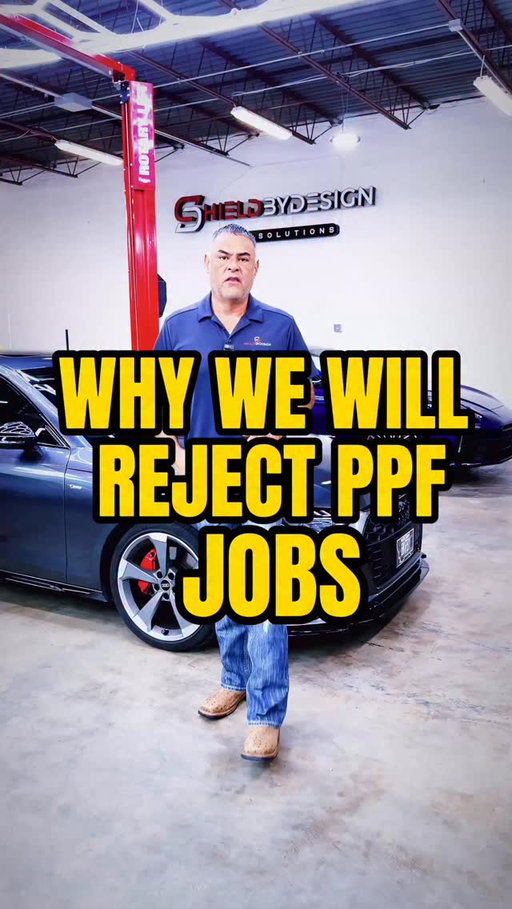 why we will REJECT a PPF Job