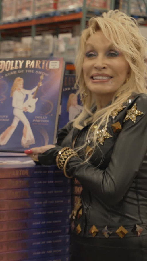 The story behind the legend. 🎸 Pick up a copy of "Star of the Show: My Life on Stage" by Dolly Parton at Costco.