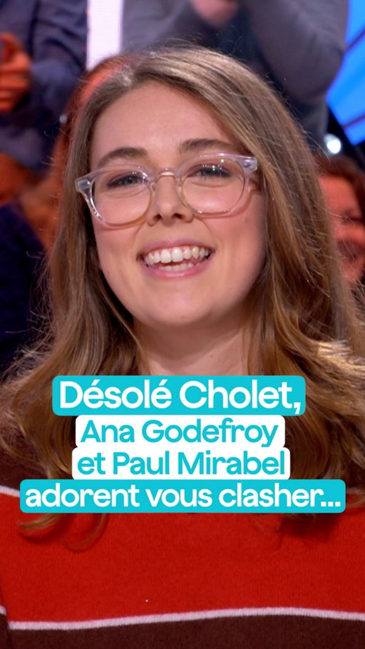 « Paul et moi réunis sur le plateau de Quotidien, je peux vous dire qu'à la rédac' de Ouest-France ils ont les fesses qui font bravo ». Ana Godefroy et Paul Mirabel sont les ennemis publics numéro 1 de Cholet !