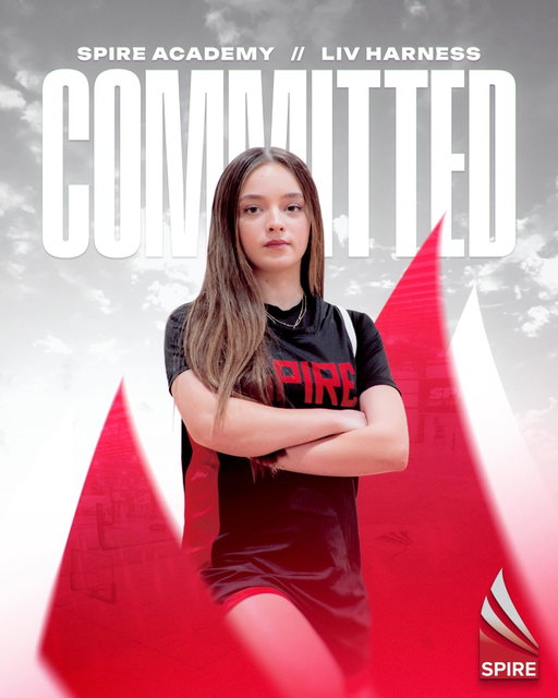 I’m proud to announce that I have committed to Spire Academy.

I knew this was my home after 24 hours. The coaching staff, players, teachers, and everyone on campus created an environment that immediately felt right. I fell in love with the campus, the team dynamics, and the energy surrounding the program. I’m truly grateful to be surrounded by greatness, and I’m thankful to have the equipment, resources, support system, and team that will allow me to keep growing and continue to Liv my Legend.

I’m honored to be on this @spire_wbb team. My teammates are amazing, and from all over the world. Coach Dooley and his staff are amazing, and i trust them as my coaching staff throughout my high school career. 
I also want to thank the Boyle family and Matt Cohen. You are the elite of the elite, and what you all have done in prep basketball is unmatched anywhere ever. You have experienced it all, and you know what it takes. I’m honored that you believe in me. 

I want to thank everyone who has helped me get to where I am today, starting with my family. We have sacrificed so much together. We grinded through every challenge and never took NO for an answer, and I know all that work is paying off. Mom, Dad, Tati, and Lili, GMA, and Grandma and Grandpa Gibson-I love you. 

A huge thank you to @raymond_representation for connecting my family and I with Spire, initiating this opportunity. I’ll continue to keep the main thing the main thing. 

I also must thank a few families that showed endless support to my family and I. The Berger’s, DiGiacomo’s, Jackman/Ferguson’s, Yang’s, Maxwell’s, Warner’s, Fisher’s, Gray’s, Kizer’s, Jones’s, Standlee’s and the Hofeldt’s. 

MT, Valerie, Coach P, Jim Walter, Aunt Justina and Brookie- I love you so much. 

Thank you to all the amazing people who have helped me develop into the player I am today. @joshuavillarreal_1 , @dj.kizer05 , @irv_roland ,  @elite_u , thank you for believing in me from the beginning. 

Lastly, to each of you that follow my daily life. You can accomplish anything and everything you set your mind too. Don’t take no for an answer, and please always know you are all you need! Go be great, go Liv your Legend!!