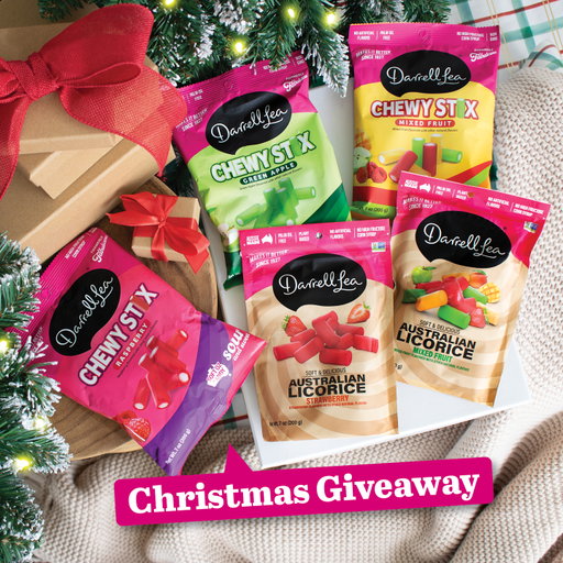 🎄 WIN the ultimate Darrell Lea Holiday Haul! 🎅🏼🥳​

**COMPETITION CLOSED** Congratulations to winners D. Baum, MI and L. Malland, NE. 

Want to treat yourself or someone special this holiday season? Here’s your chance!​

How to enter:​
 1️⃣ Follow @darrellleausa on Instagram or Facebook​
 2️⃣ Like this post​
 3️⃣ Tag one friend you’d share these delicious treats with! 🎁🍬​

📅 Competition closes Monday, December 15 2025!​
​
 Good luck and happy holidays! 🎉🎄​

#DLMakesItBetter #PalmOilFree #ChristmasTreats #ChristmasSnacks #MerryChristmas #StockingStuffers #ChristmasTime #DarrellLeaUSA​

T&Cs: This promotion is a game of chance and is in no way sponsored, endorsed, administered by, or associated with Instagram or Facebook. The competition opens on Wednesday 10 December 2025 at 9am US EST and closes on Monday 15 December 2025 at 5pm US EST. Entrants must be 18+ and US residents. To submit a valid entry, entrants must follow Darrell Lea USA, like this post and tag 1 friend. Only one entry per person is allowed. Two prizes of a Darrell Lea goodie box (retail value $50 USD each) will be awarded, which will be sent via courier or postal service. The prize is not transferable or redeemable for cash. Judging will be conducted by Darrell Lea, 3 Brooks Road, Ingleburn NSW 2565, Australia, around Thursday 18 December 2025, with the winner notified via DM by Friday 19 December 2025 at 5pm US EST. The winner’s name will be published on this post by Monday 22 December 2025. Any unclaimed prizes remaining after Tuesday 23 December 2025 will be allocated to the runner-up. Prize images may vary. Competition is by chance, and all decisions of the promoter are final.