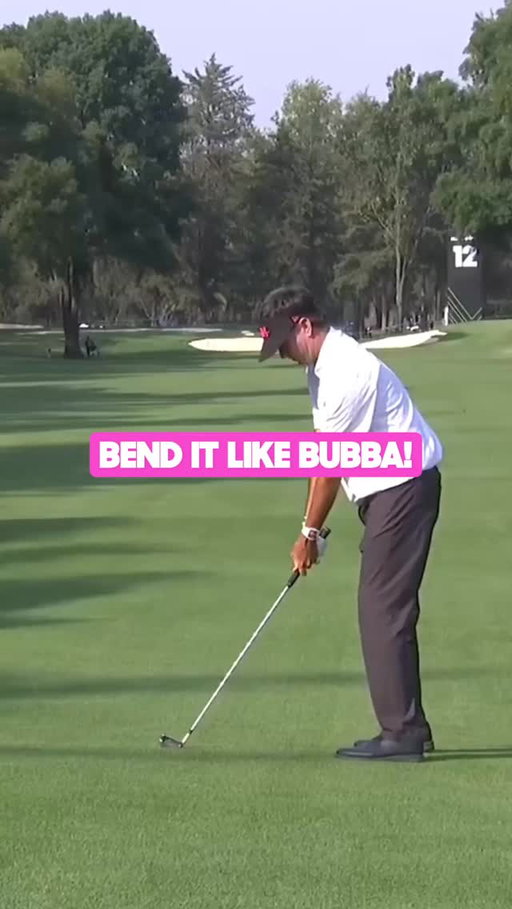 Bend it like Bubba! ⛳️