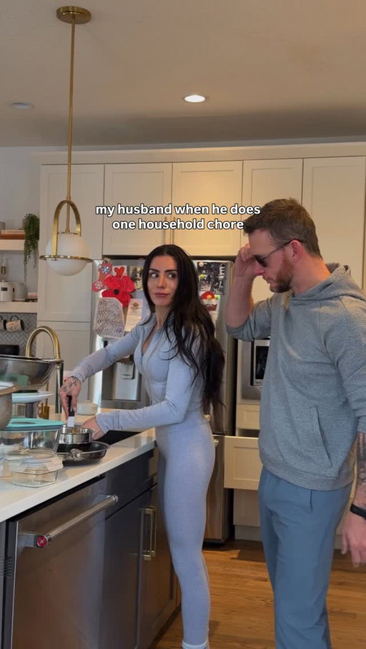 *puts his own cup in the dishwasher* 😭😂

#husbandwife #marriage #parents