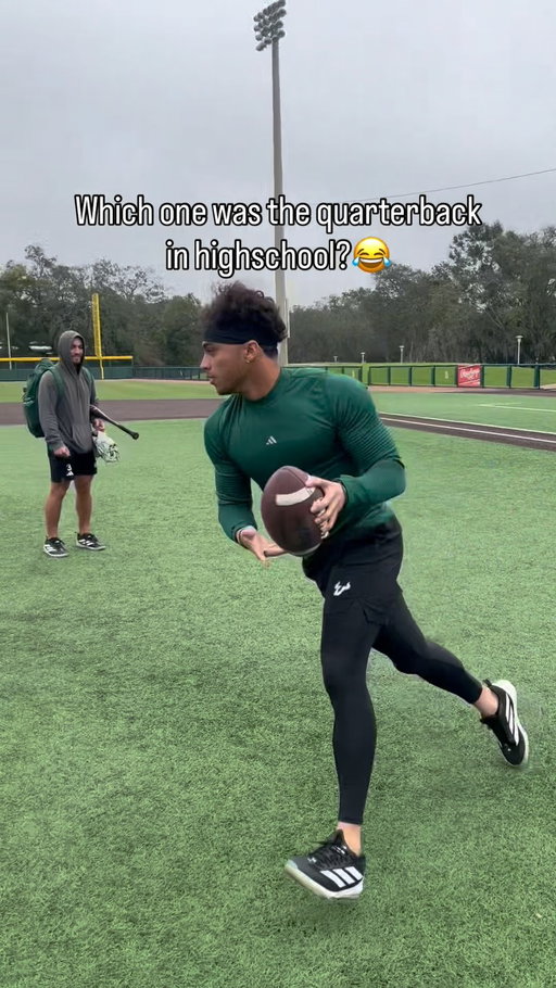 answer will be on my story tomorrow 🤣 #baseball #college #football