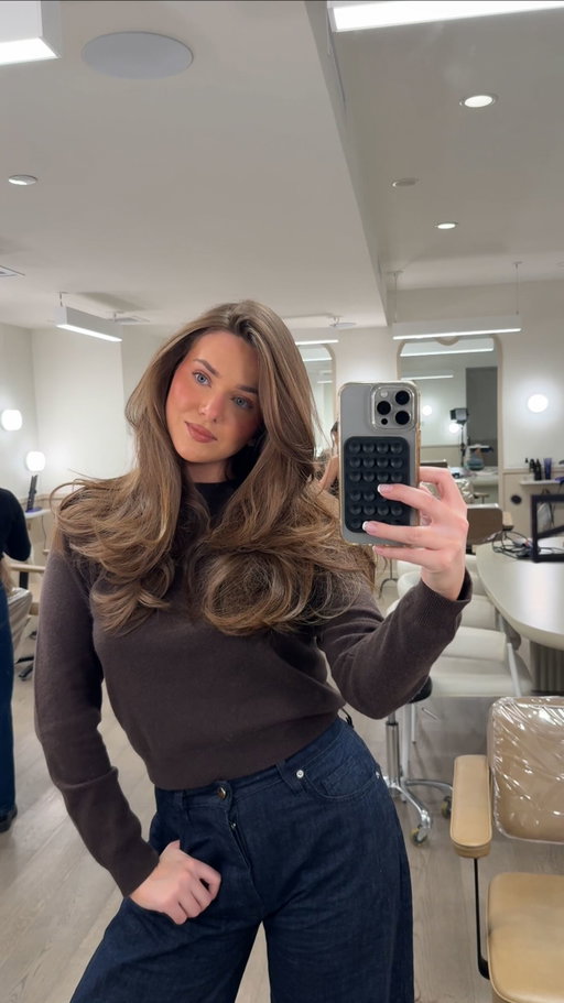 December hair refresh 🤍