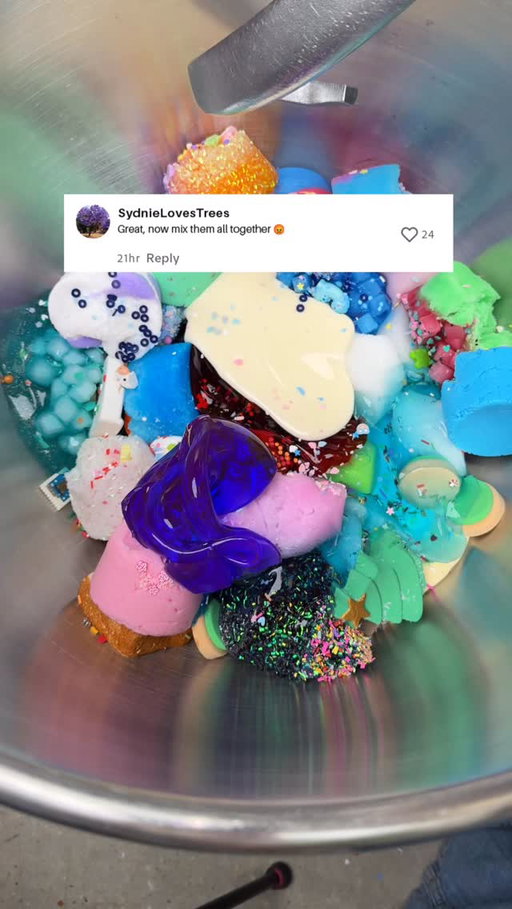 You guys keep asking me to do this👀 Wanna shop our Christmas slimes? Peachybbies.com 🍑