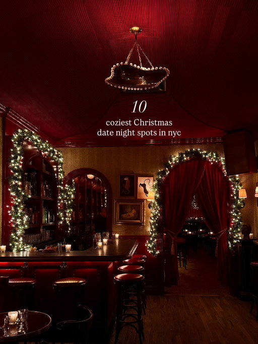 10 Coziest Christmas Date Night Spots in NYC 🎄❄️☃️

You need to check these out this season ✨💌
Let me know what I missed or where I should go next

🎄@thenines_nyc 
🎄@theportraitbarnyc 
🎄@boweryhotel 
🎄@bemelmansbar 
🎄@theplazahotel 
🎄@boucherie_us 
🎄@monkeybar_ny 
🎄@waverlyinn 
🎄@fouquets.newyork 
—————————
🏷️
#nycchristmas #nycholiday #nycdatenight #nycholidayszn #nycrestaurants #nycbars #nycfoodguide #nycthingstodo #nyclife #newyorkchristmas #christmasinnyc #nycguide