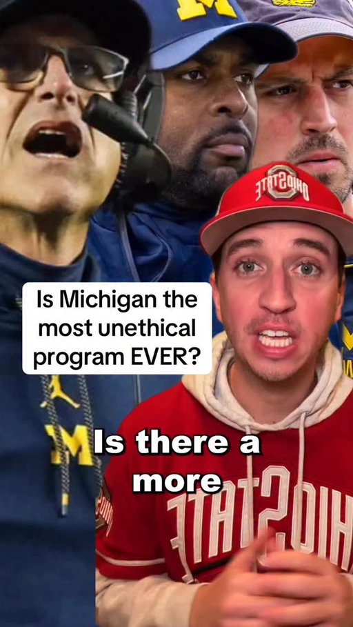 is Michigan football the most unethical program in College Football History? #collegefootball #ohiostate