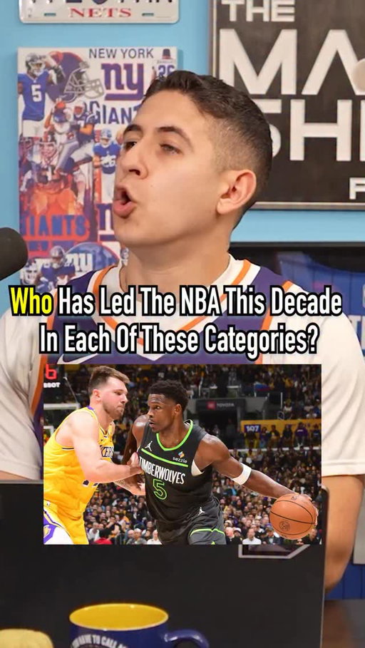 WHO HAS LED THE NBA IN EACH OF THESE CATEGORIES THIS DECADE? #reels #nba #history