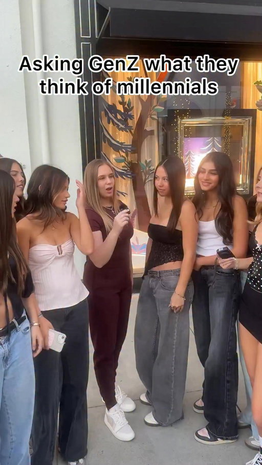 Asking Genz what they think of millennials… #genz #millennial #streetinterview