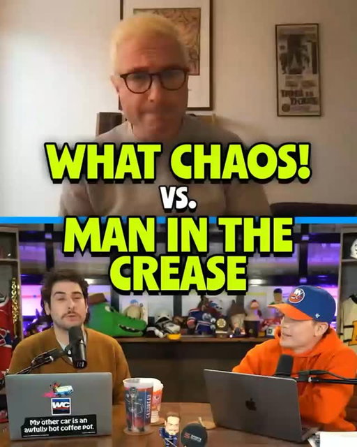 "Man In The Crease" is TRASH 🎙️ @jacob.tierney