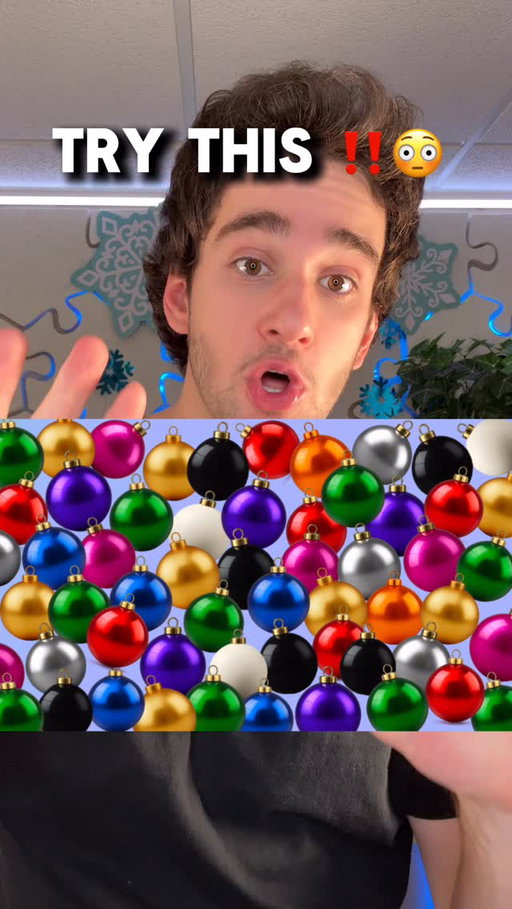You have to try THIS!🤯🎄#magic#mindread#christmas