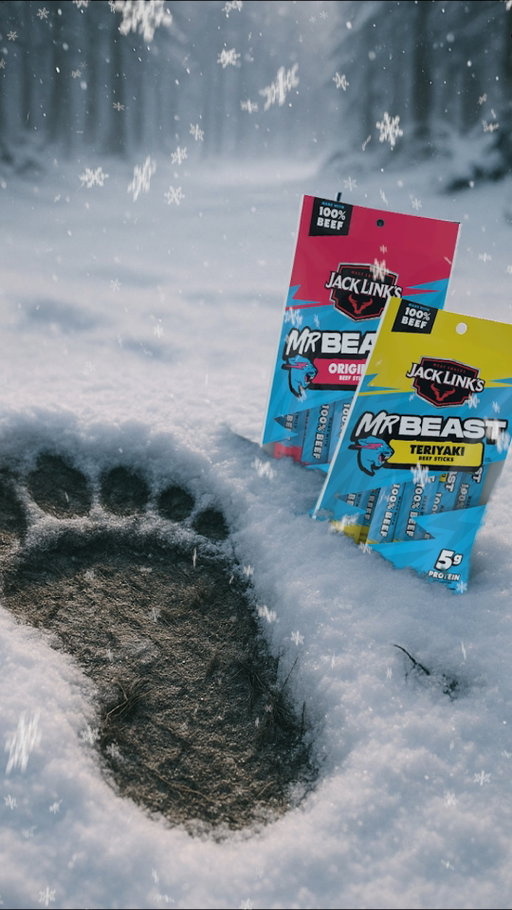 You don’t find Sasquatch… he finds your Jack Link’s x @mrbeast Beef Sticks. #SnackLikeABeast #FeedYourWildSide