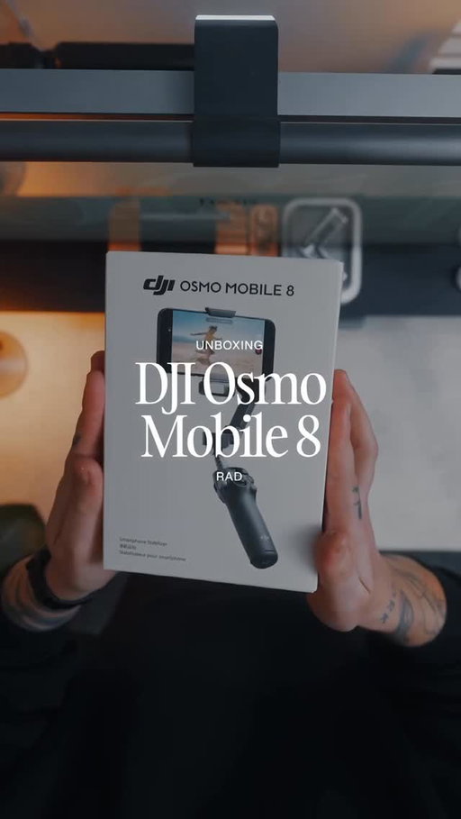 Level up your phone footage with the new DJI Osmo Mobile 8.
Apple DockKit tracking. Infinite 360° rotation. Better grip. Detachable LiDAR light.

Your most effortless upgrade this year.

#DJI #DJIOsmoMobile8 #iPhoneFilmmaking #PhoneGimbal #TechReview