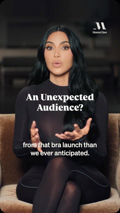 Your customer is your cofounder. @kimkardashian shares how an unexpected fanbase for the Nipple Bra helped shape its evolution.