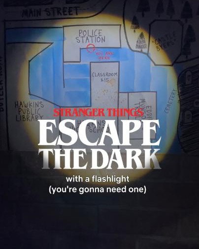 code red 🚨 we need your help to save Hawkins!! Stranger Things: Escape the Dark is now open. are you brave enough to enter??