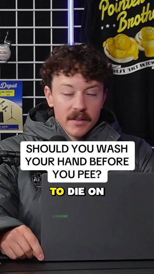 Confirmed pee hands from @henrybudrewicz 

#mywifesboyfriend #thepointerbrothers #mwb #mywifesboyfriendpodcast #podcast #podcastclips #comedy