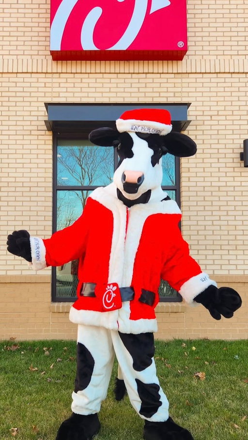 Spotted: Cow-elf on décor duty 🎄

🎥: @cfaalliance