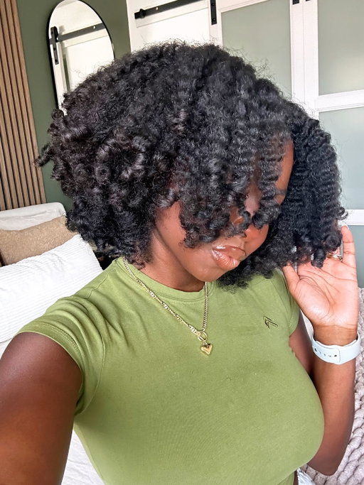 Natural hair appreciation even though currently my hair been braided down for like two months now 😂 wig season is cute but ahh I miss my gworllllll. She cooking right now under this wig cap but we’ll see her soon lol 🤍

This is a braid and curl on blow dried hair ✨

What’s the state of your hair right now? I’m currently wearing a bonnet lol

#naturalhair #type4hair